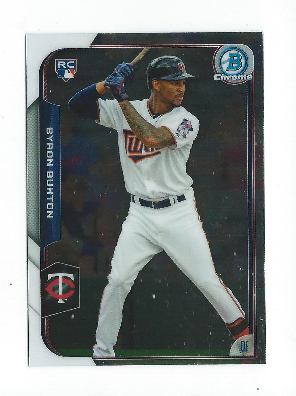 2015 Bowman Chrome #4 Byron Buxton RC