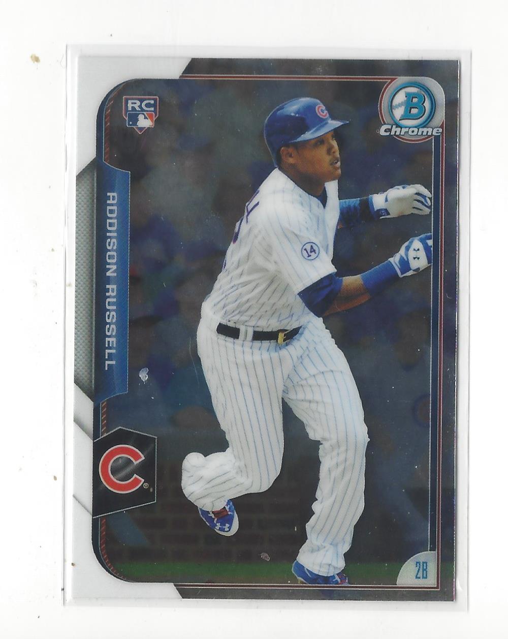 2015 Bowman Chrome #161 Addison Russell RC