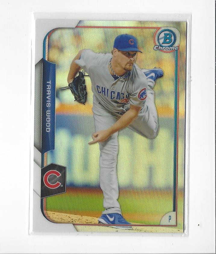 2015 Bowman Chrome Refractors #97 Travis Wood
