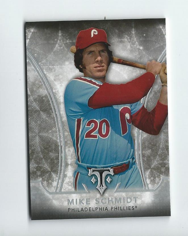 2015 Topps Triple Threads #3 Mike Schmidt