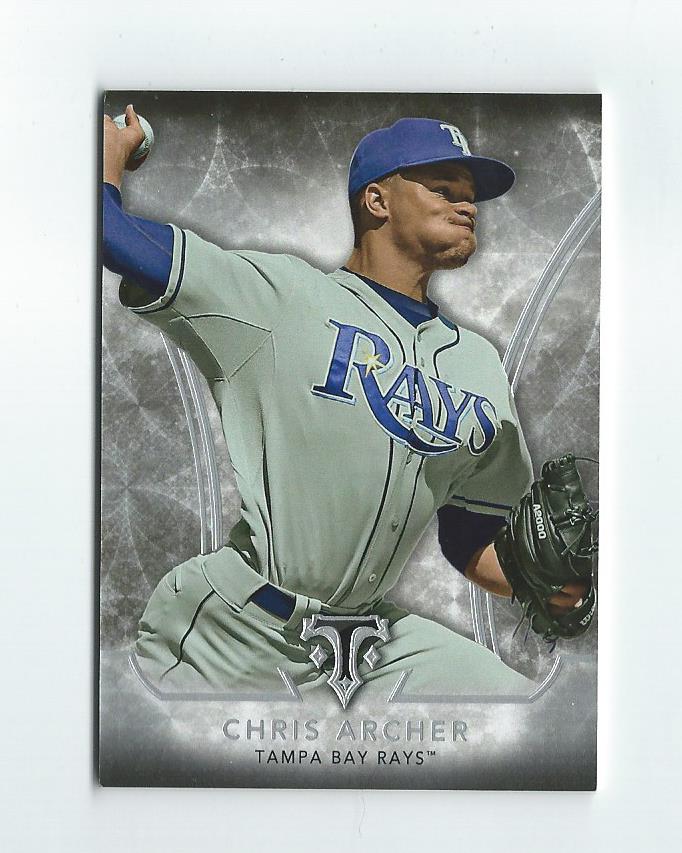 2015 Topps Triple Threads #99 Chris Archer