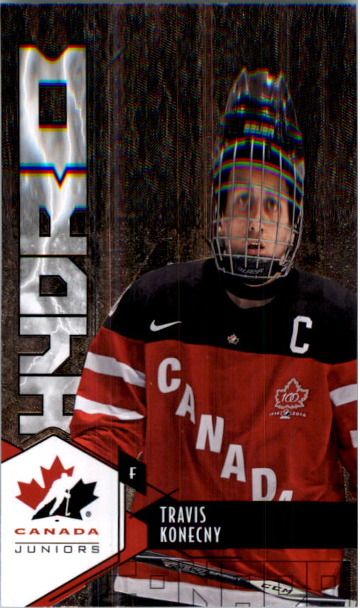 2015-16 Upper Deck Team Canada Juniors Hydro #H3 Travis Konecny