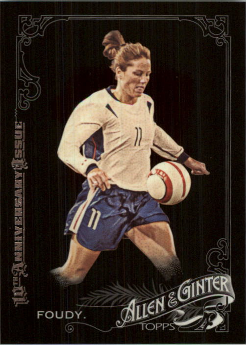 2015 Topps Allen and Ginter X 10th Anniversary #167 Julie Foudy