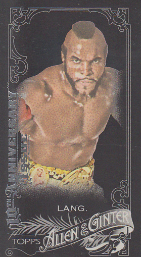 2015 Topps Allen and Ginter X 10th Anniversary Mini #102 James Clubber Lang