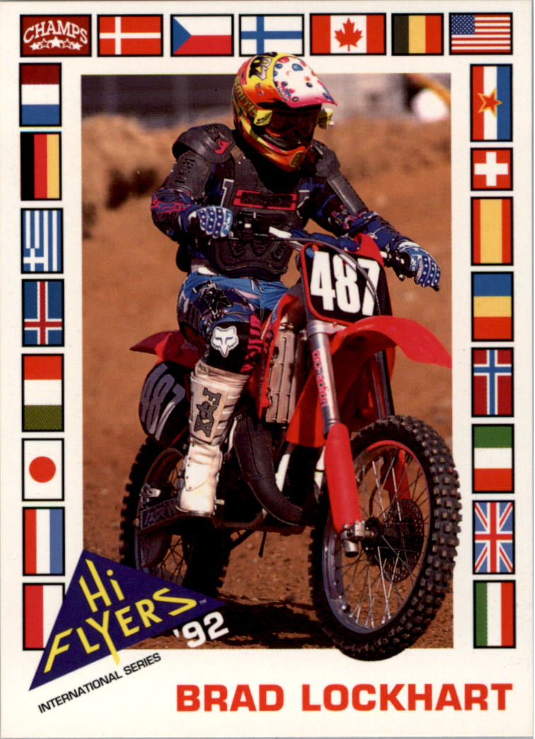 1992 Champ's Hi Flyers Motocross #34 Brad Lockhart