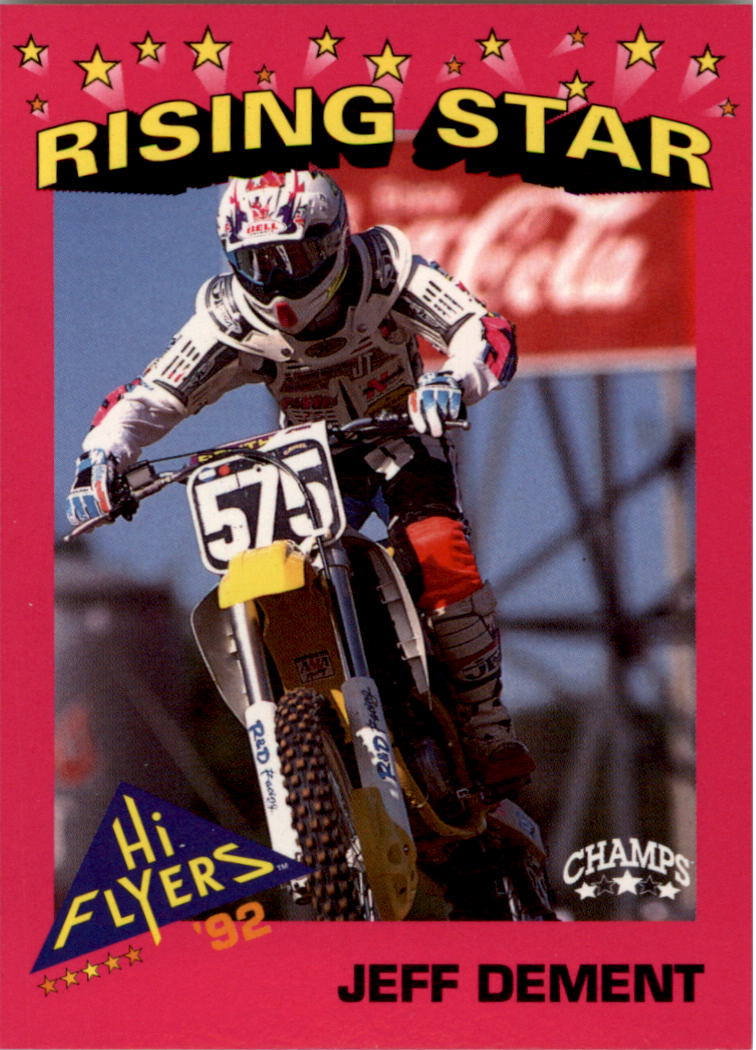 1992 Champ's Hi Flyers Motocross #102 Jeff Dement