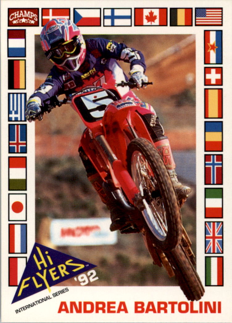 1992 Champ's Hi Flyers Motocross #118 Andrea Bartolini