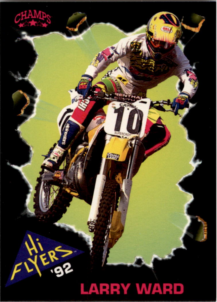 1992 Champ's Hi Flyers Motocross #136 Larry Ward