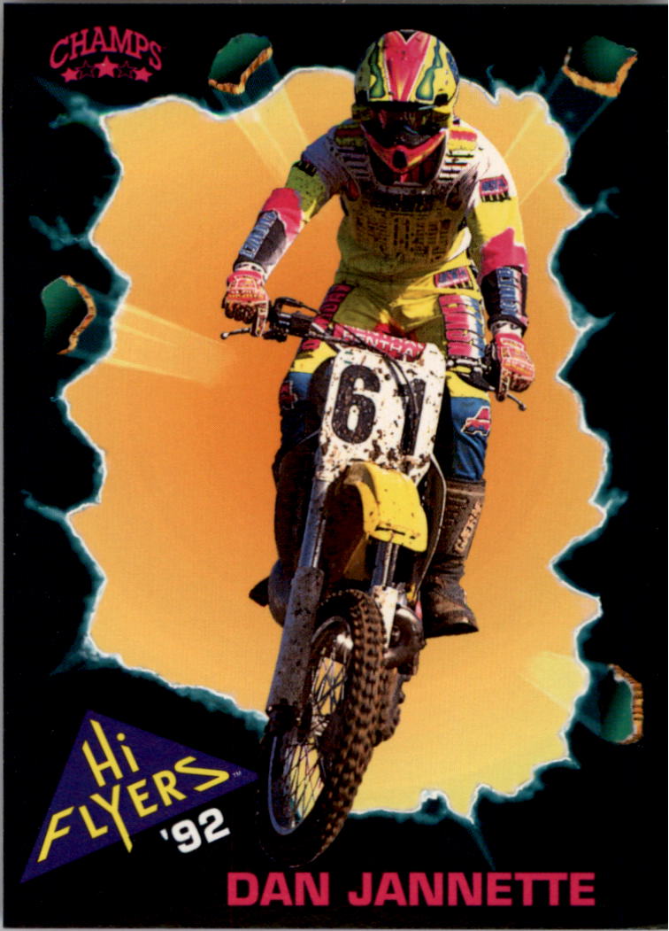 1992 Champ's Hi Flyers Motocross #178 Dan Jannette - NM-MT