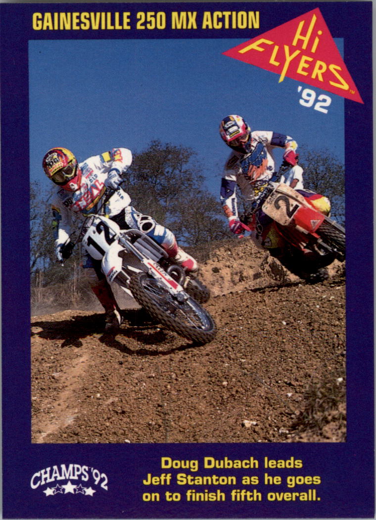 1992 Champ's Hi Flyers Motocross #185 Gainesville 125 MX Action/Doug Dubach and Guy Cooper