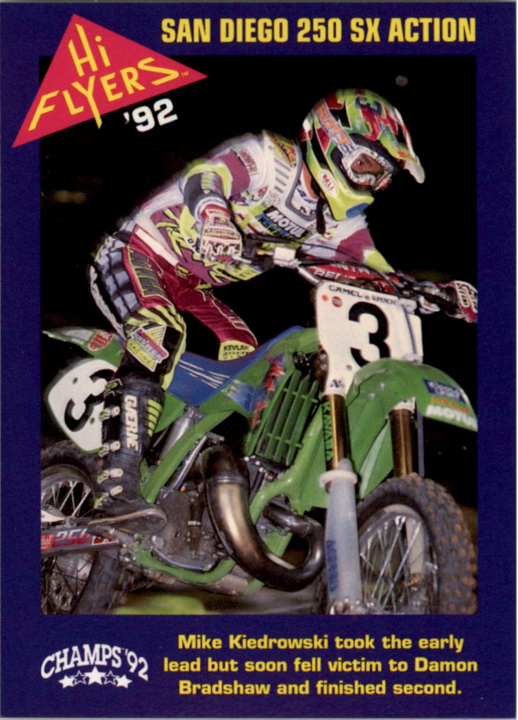 Motocross America ( VMX の資料に ) 1992 Champ's Hi Flyers Motocross #187 San Diego-Charlotte