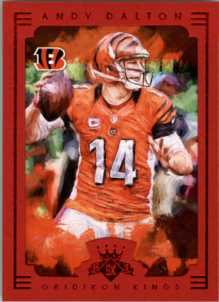 2015 Gridiron Kings Framed Red #39 Andy Dalton