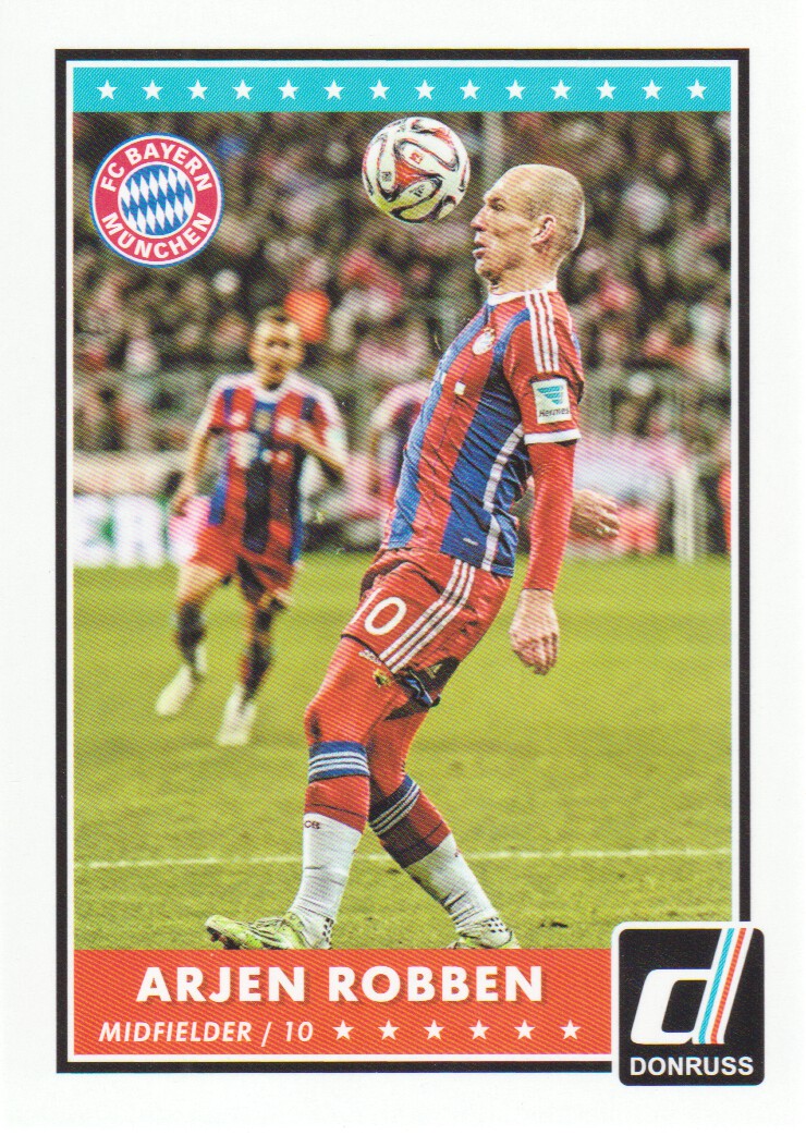 2015 Donruss #43A Arjen Robben