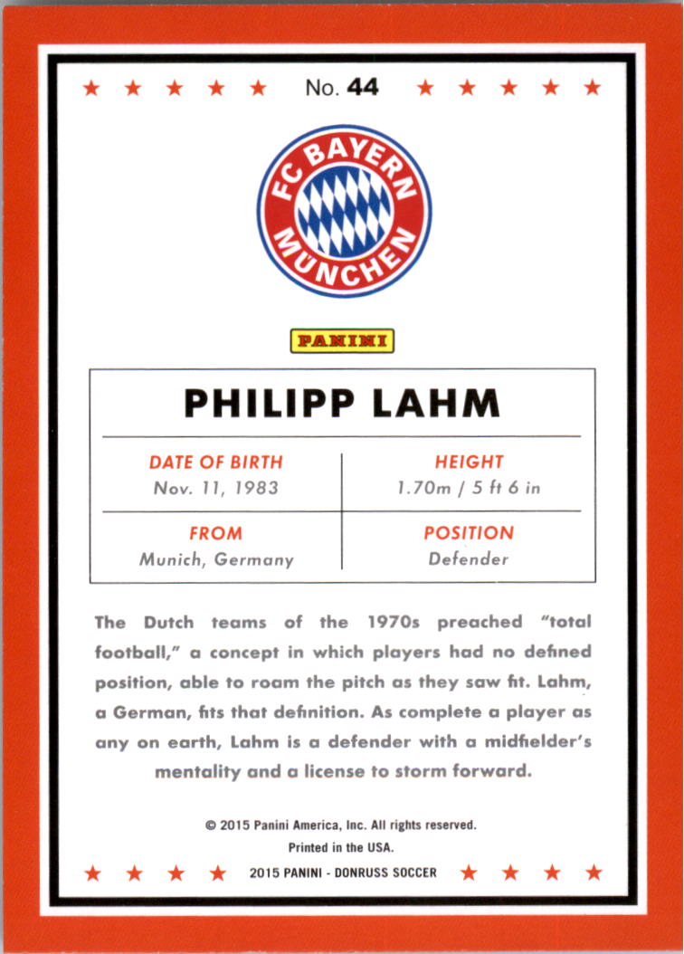 2015 Donruss Soccer Card Pick (Base) - Bild 71 von 171