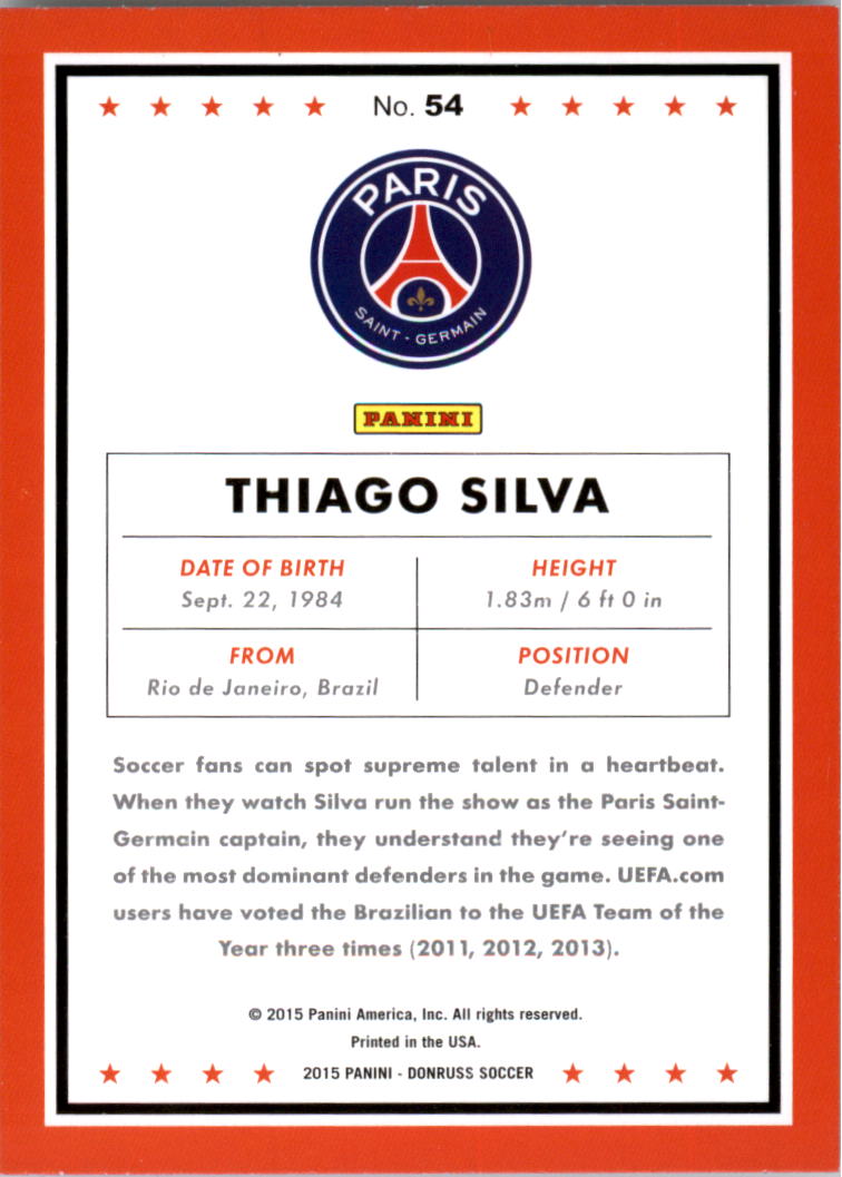 2015 Donruss Soccer Card Pick (Base) - Bild 85 von 171