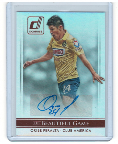 2015 Donruss The Beautiful Game Signatures #2 Oribe Peralta - NM-MT