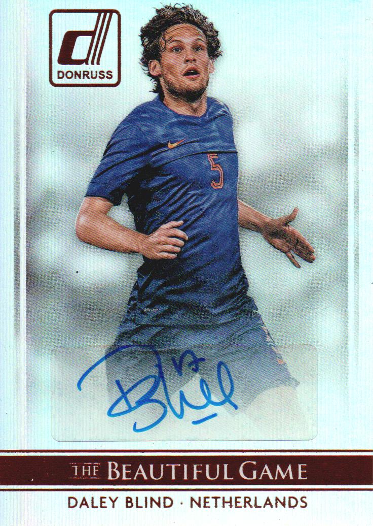 2015 Donruss The Beautiful Game Signatures #40 Daley Blind