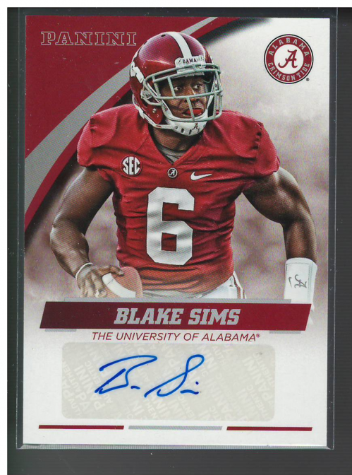 B0880- 2015 Panini Alabama Cards 1-80 +Inserts -You Pick- 15+ FREE US SHIP - Picture 9 of 18