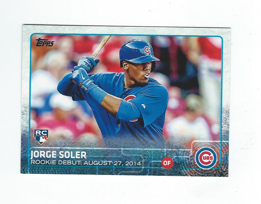 2015 Topps Update #US162 Jorge Soler RD