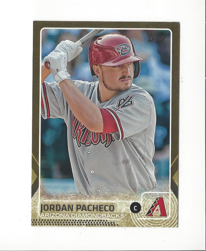 2015 Topps Update Gold #US131 Jordan Pacheco