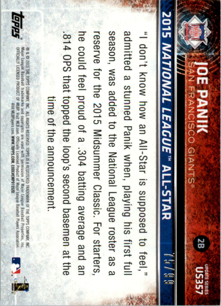 2015 Topps Update Baseball Card Pick (Inserts) - Picture 113 of 163