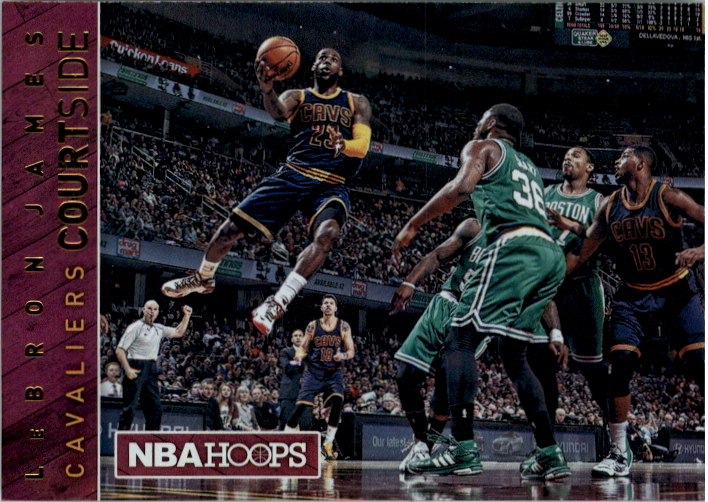 2015-16 Hoops Courtside #2 LeBron James