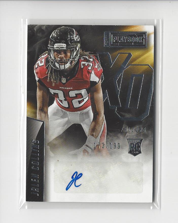 2015 Panini Playbook Rookie X's and O's Signatures #15 Jalen Collins