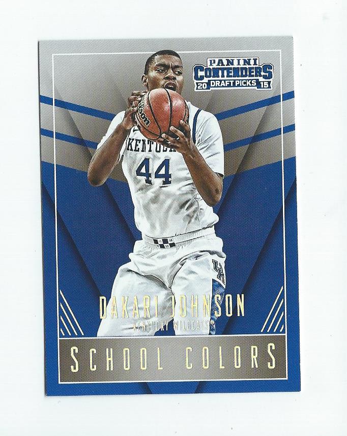 2015-16 Contenders Draft Basketball School Colors Insert Singles - You Choose - Picture 12 of 54
