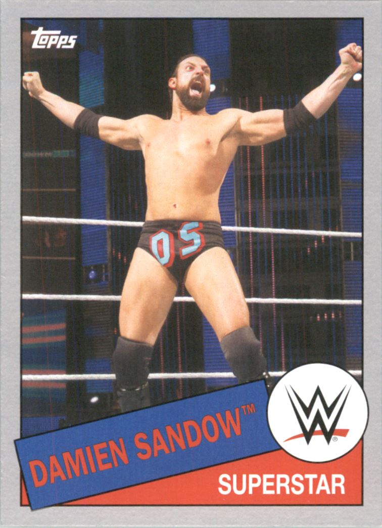 2015 Topps Heritage WWE Silver #69 Damien Sandow