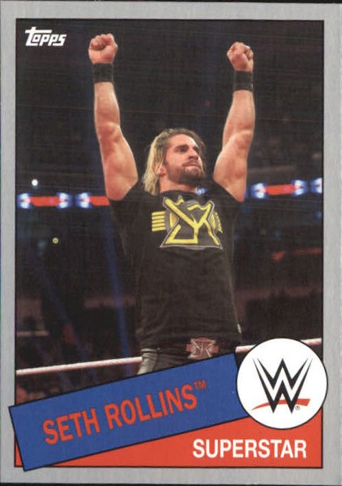 2015 Topps Heritage WWE Silver #92 Seth Rollins