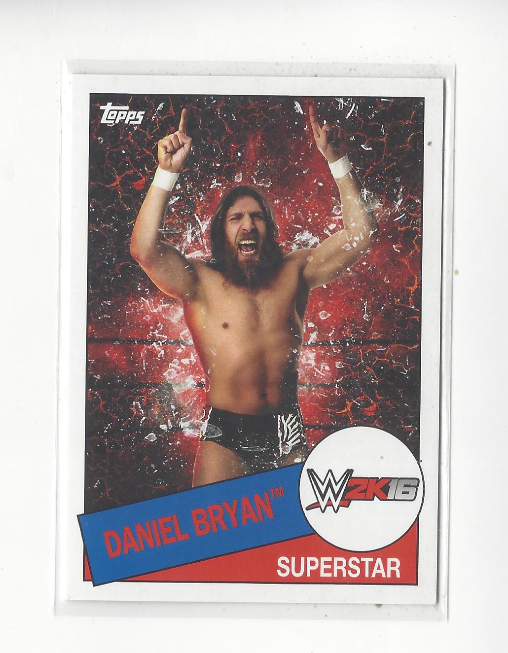 2015 Topps Heritage WWE 2K16 #2 Daniel Bryan