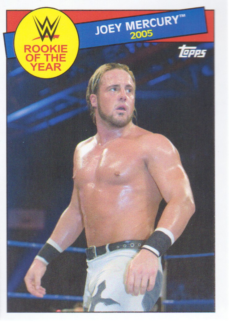 2015 Topps Heritage WWE Rookie of the Year #20 Joey Mercury - NM-MT