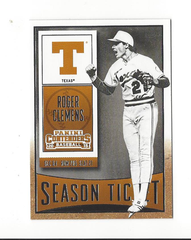 Roger Clemens cards (1987-2022) Red Sox Yankees Blue Jays Astros - You Choose - Picture 341 of 356