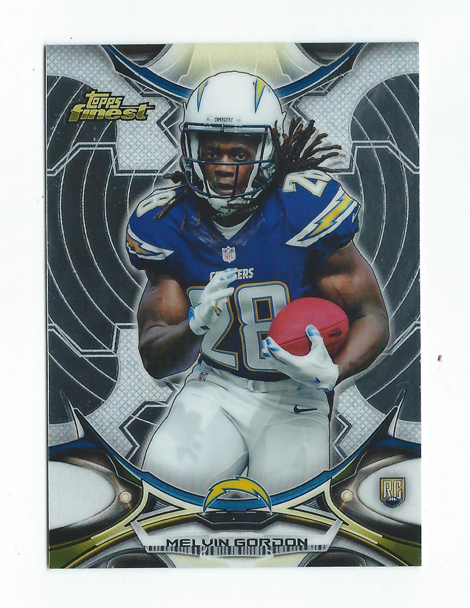 2015 Finest #80 Melvin Gordon RC