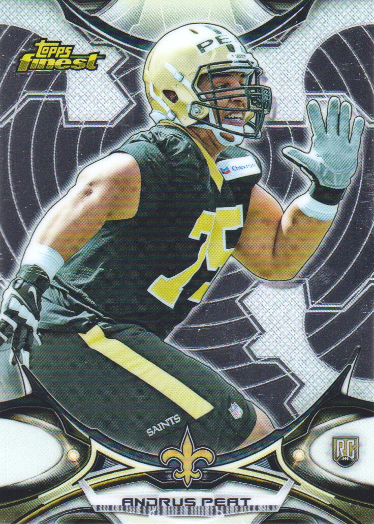 Andrus Peat 2015 Topps Platinum RC #124 New Orleans Saints