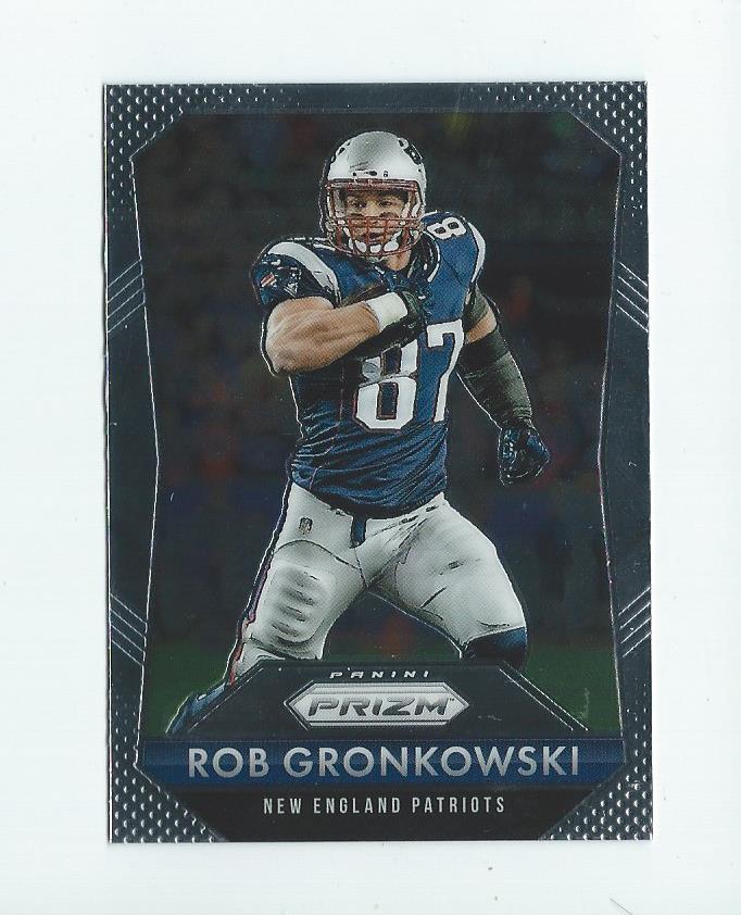 2015 Panini Prizm #87 Rob Gronkowski