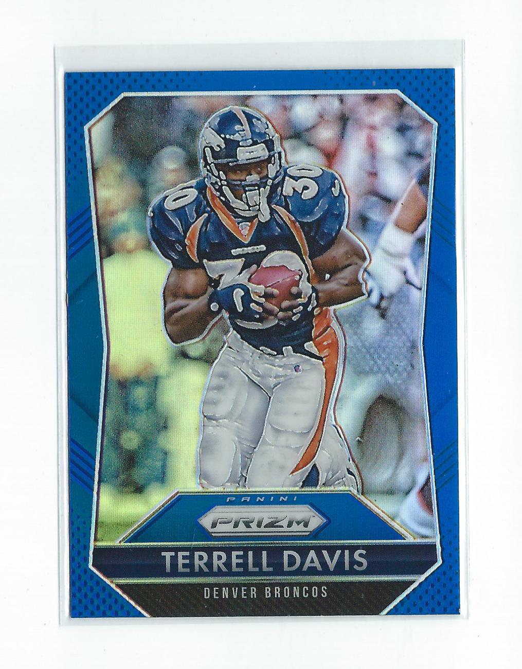 TERRELL DAVIS - 1995 CLASSIC FOOTBALL CARD #113 (DENVER BRONCOS