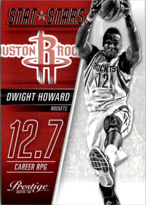 2015-16 Prestige Stat Stars #1 Dwight Howard