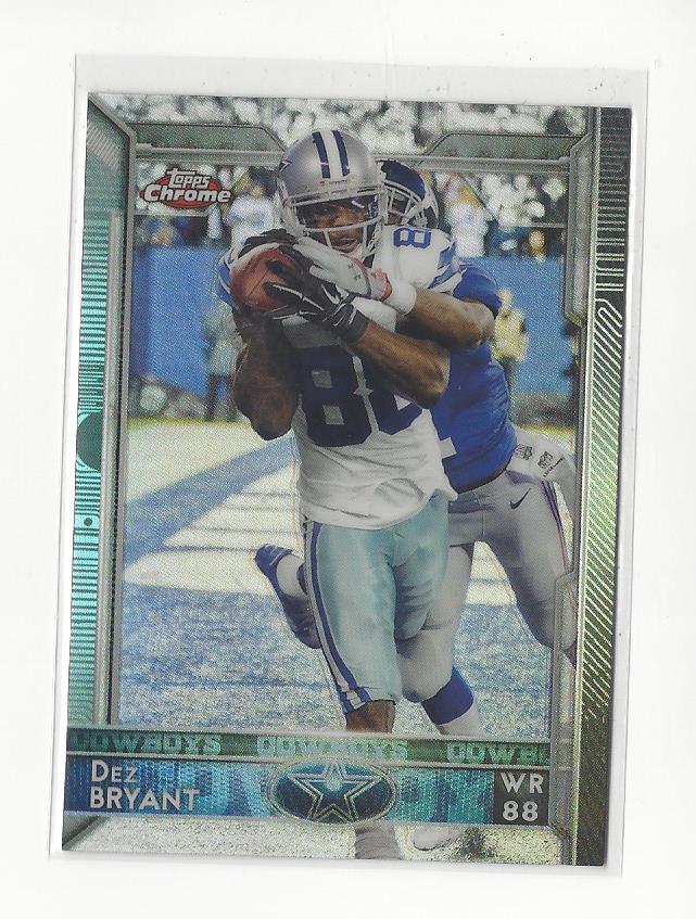 2015 Topps Chrome Refractors #16 Dez Bryant
