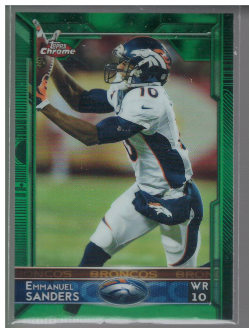 A5731- 2015 Topps Chrome Green FB Card #s 1-200 -You Pick- 15+ FREE US SHIP - Picture 9 of 39