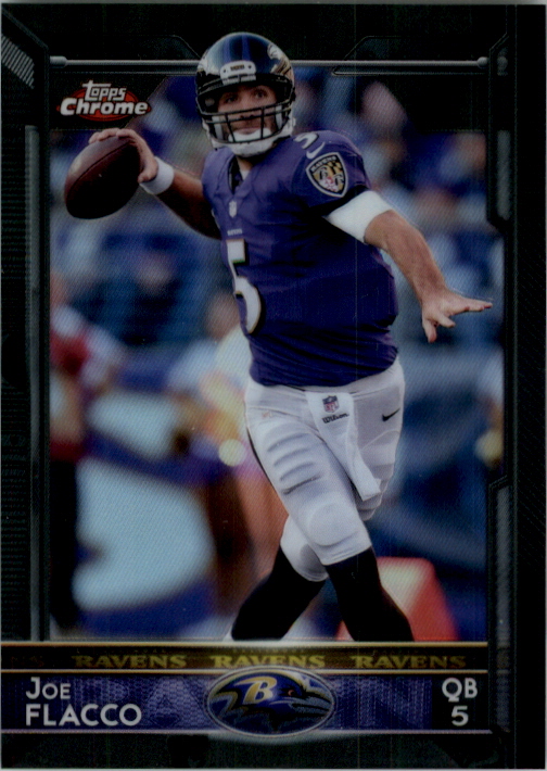 2015 Topps Chrome Black Refractors #54 Joe Flacco