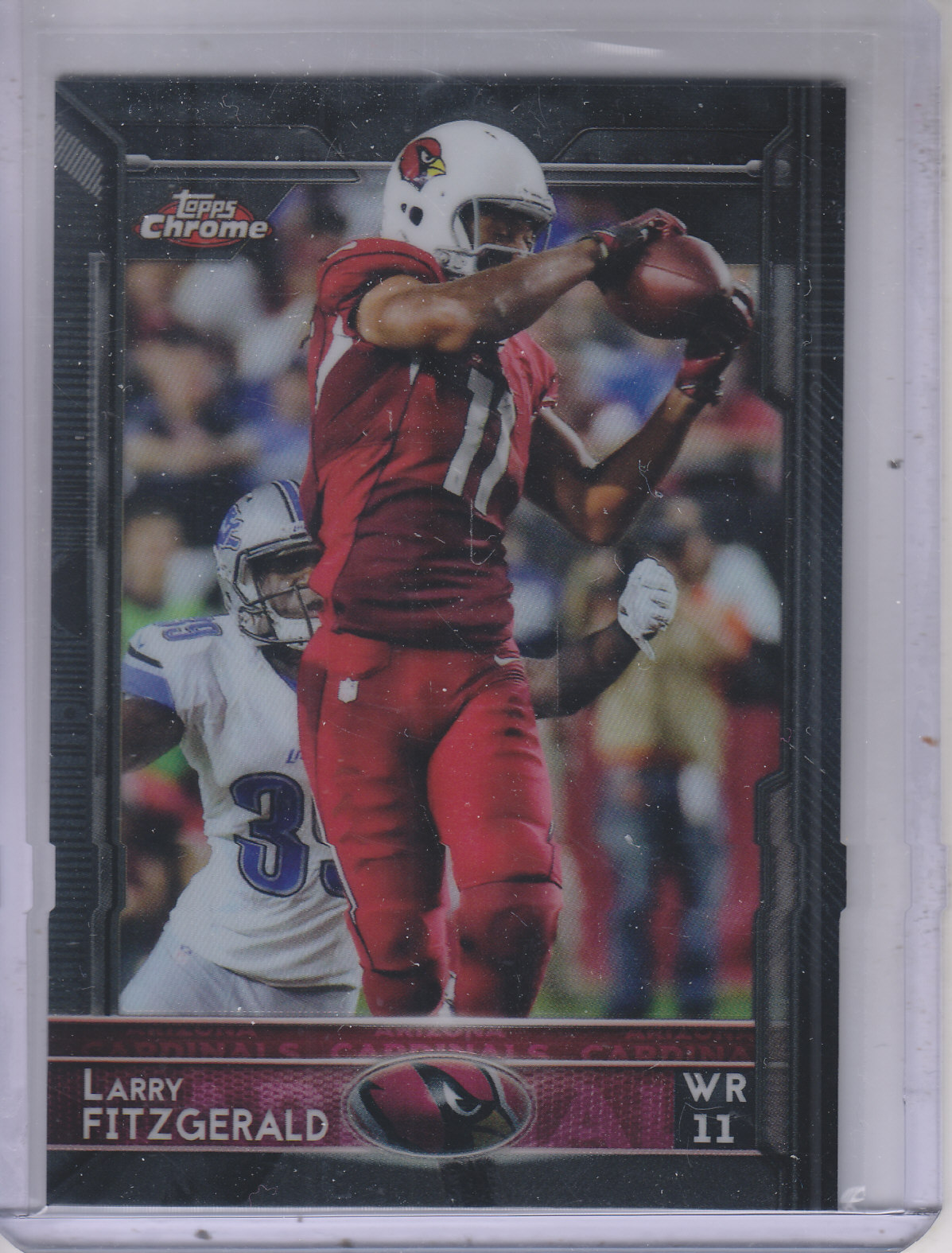 2015 Topps Chrome Black Refractors #58 Larry Fitzgerald - NM-MT ...