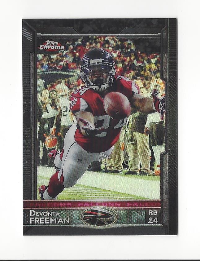 2015 Topps Chrome Black Refractors #94 Devonta Freeman