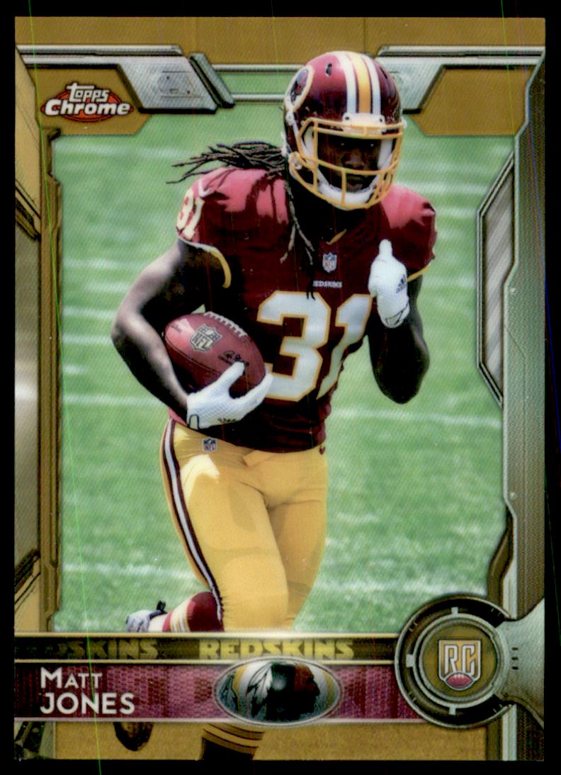 2015 Topps Chrome Gold Refractors #153 Matt Jones