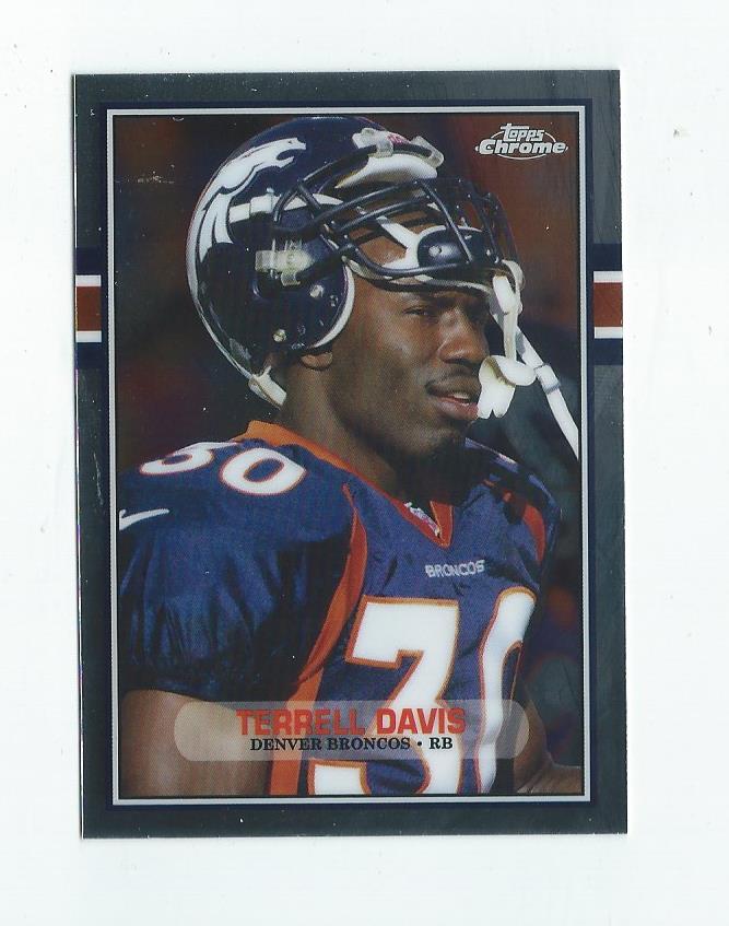 2015 Topps Chrome 60th Anniversary #T60TD Terrell Davis