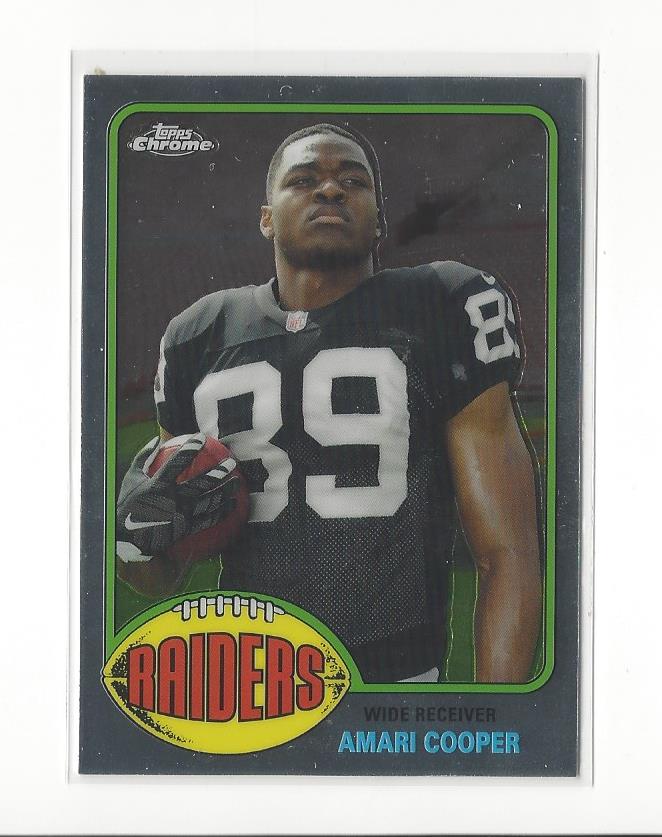 2015 Topps Chrome '76 #76AC Amari Cooper