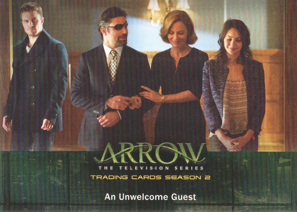 2015 Cryptozoic Arrow Season Two #43 An Unwelcome Guest