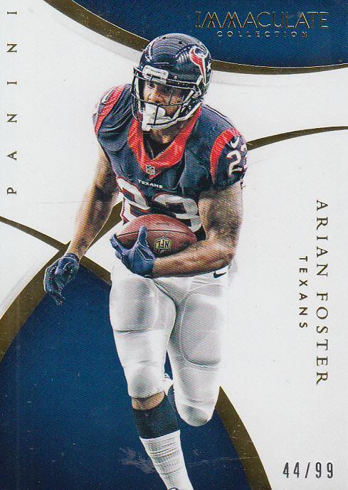 2015 Immaculate Collection #4 Arian Foster