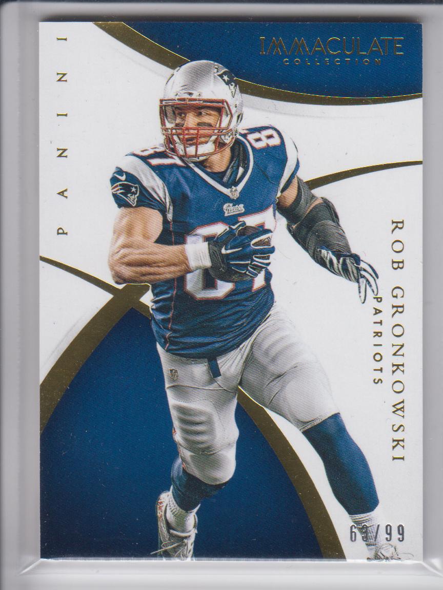 2015 Immaculate Collection #65 Rob Gronkowski