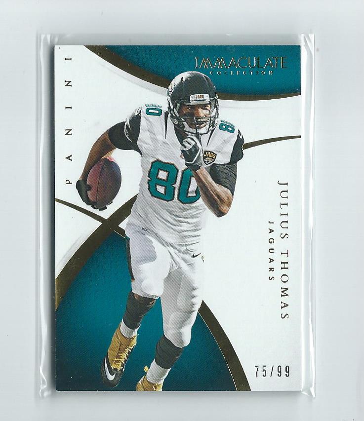 2015 Immaculate Collection #72 Julius Thomas